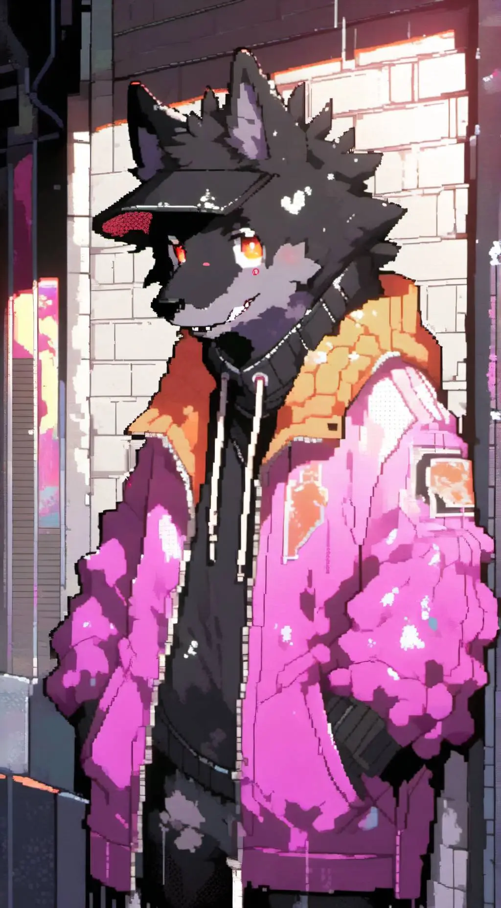 ai character: project transfur background