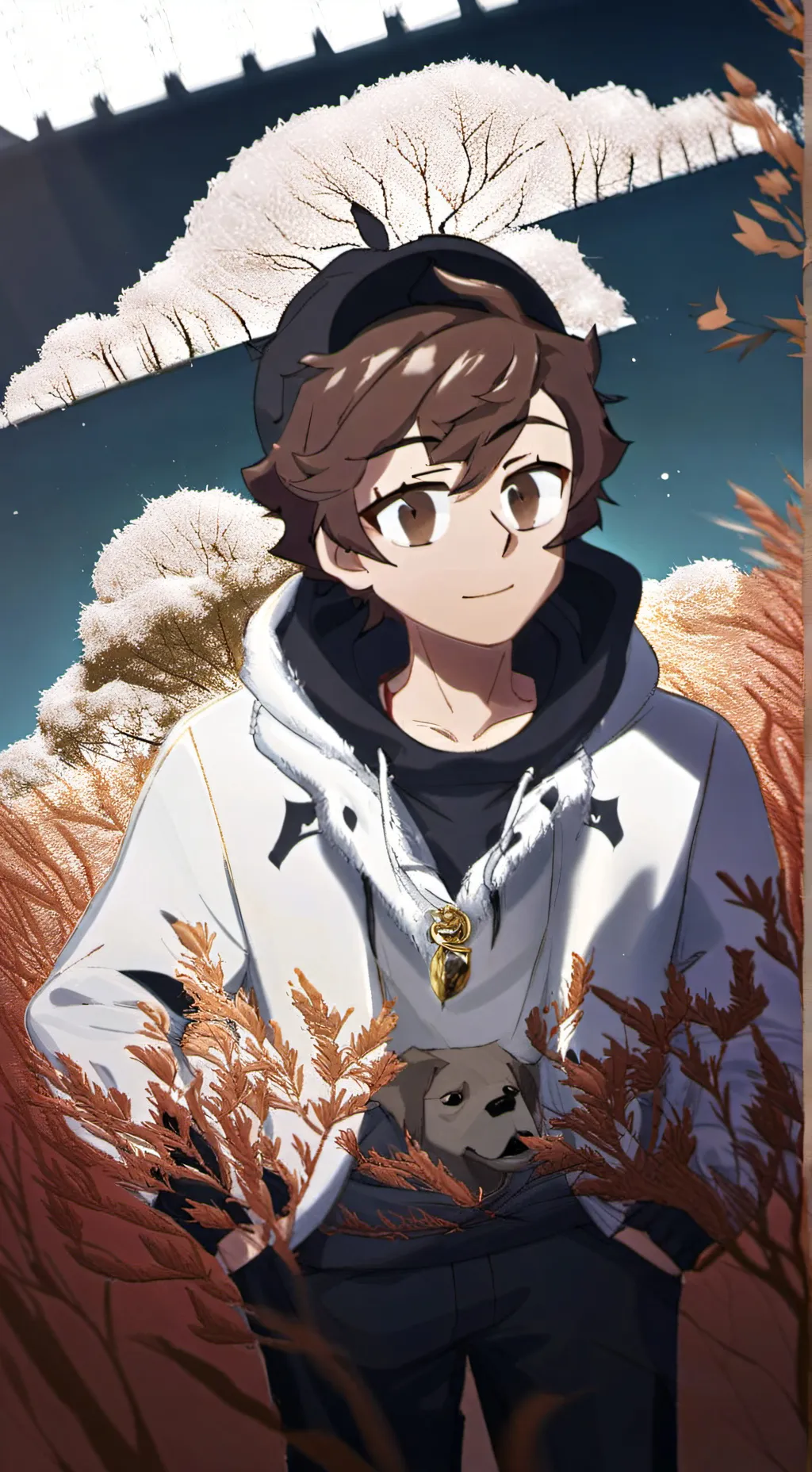 ai character: Luca background
