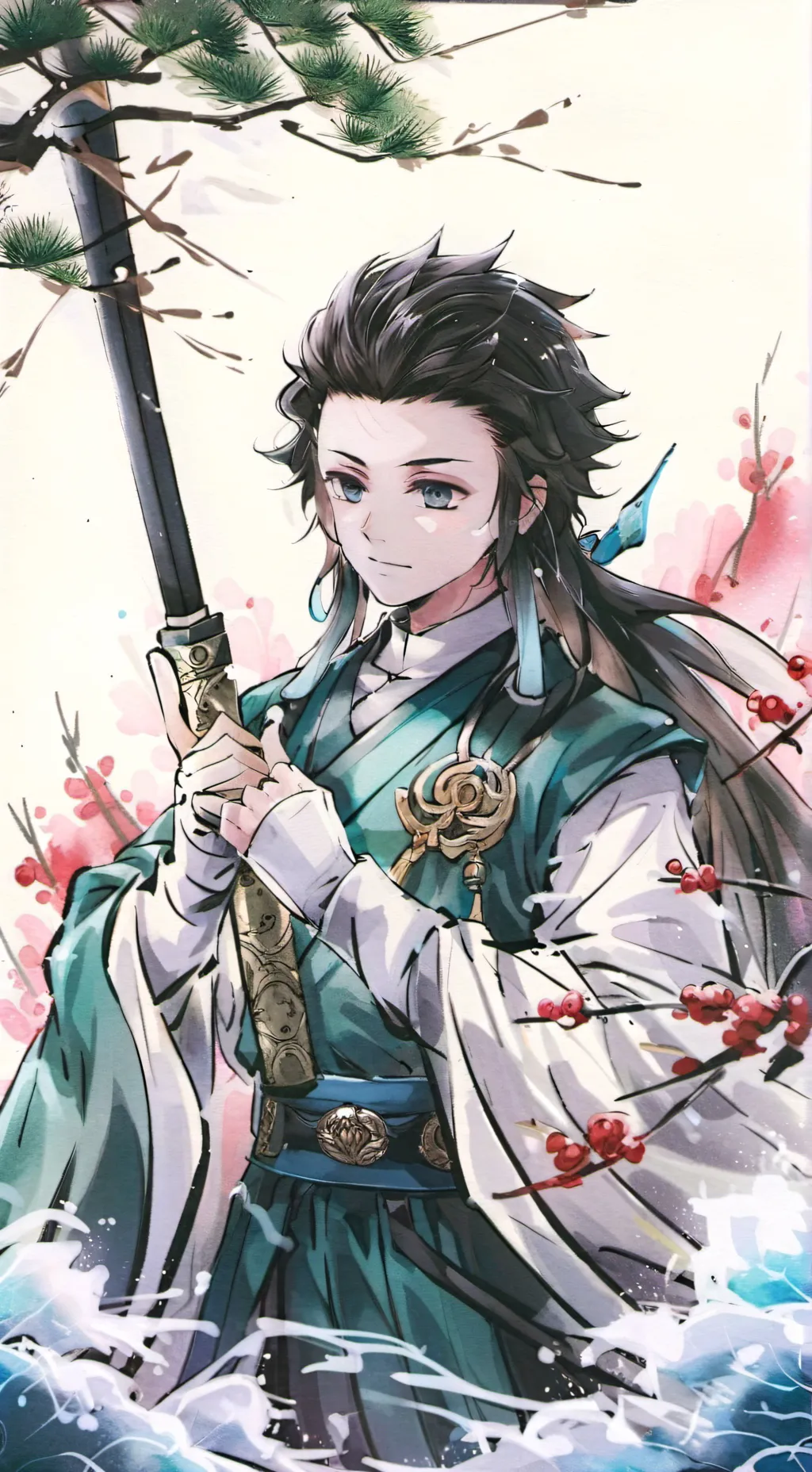 ai character: ONI E CAÇADOR background