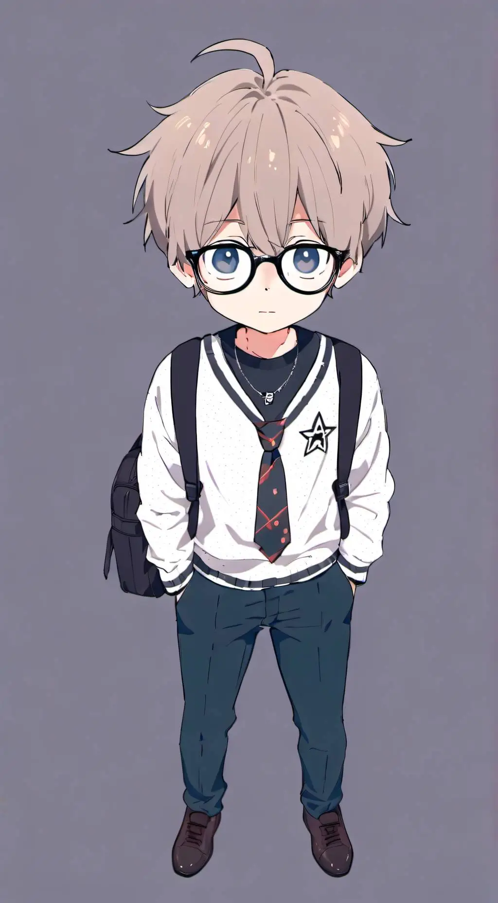 ai character: milo background