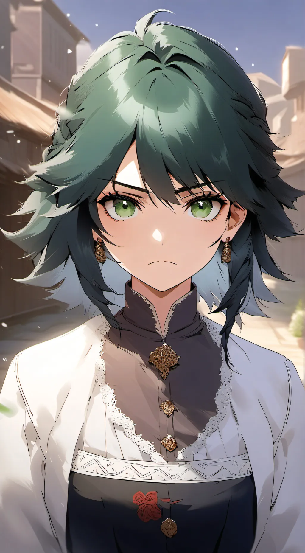 ai character: Time turning 2.0 background