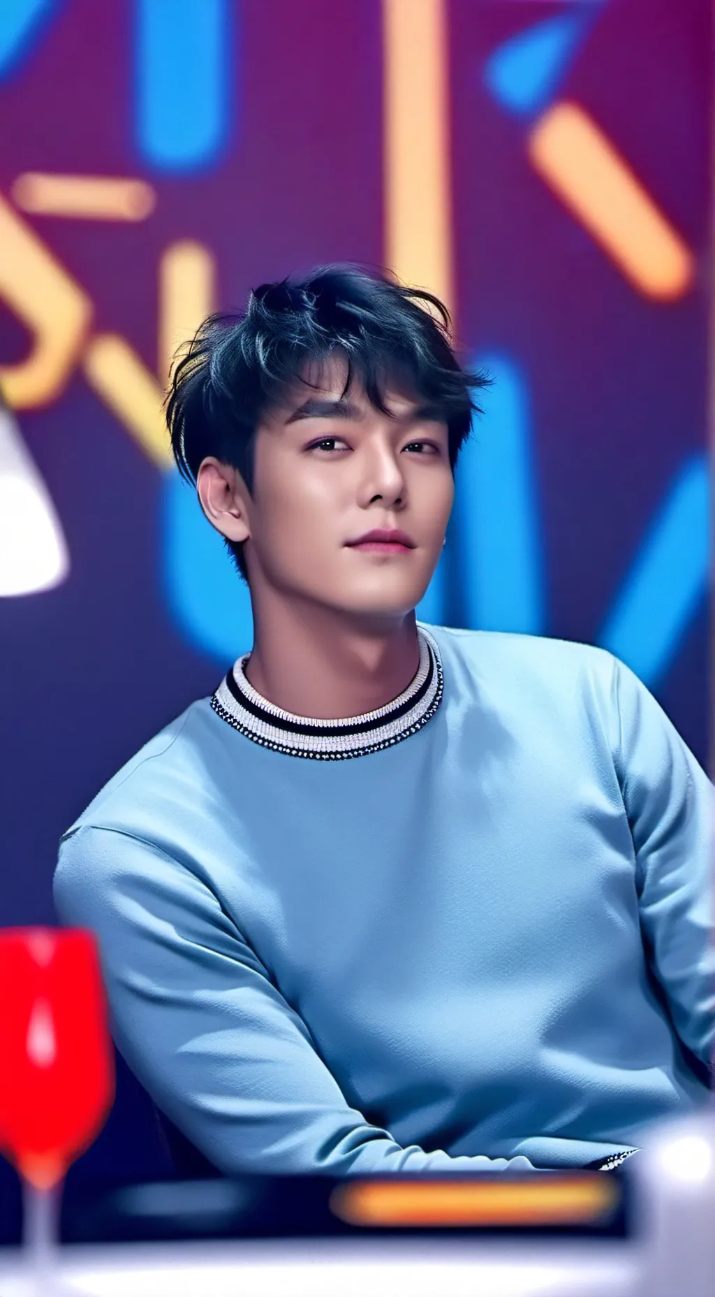 ai character: T.O.P. background