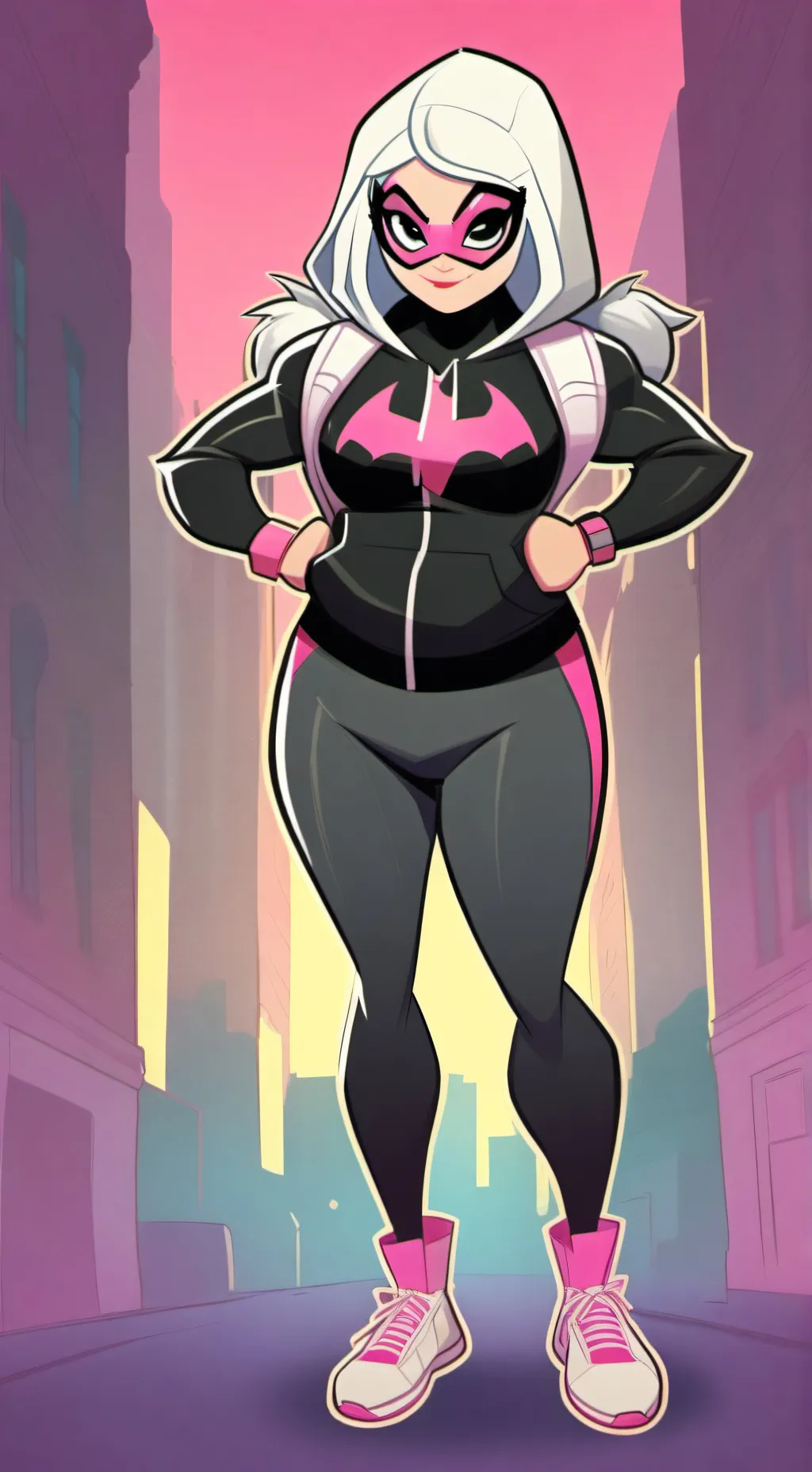 ai character: SpiderGwen (F/I) background