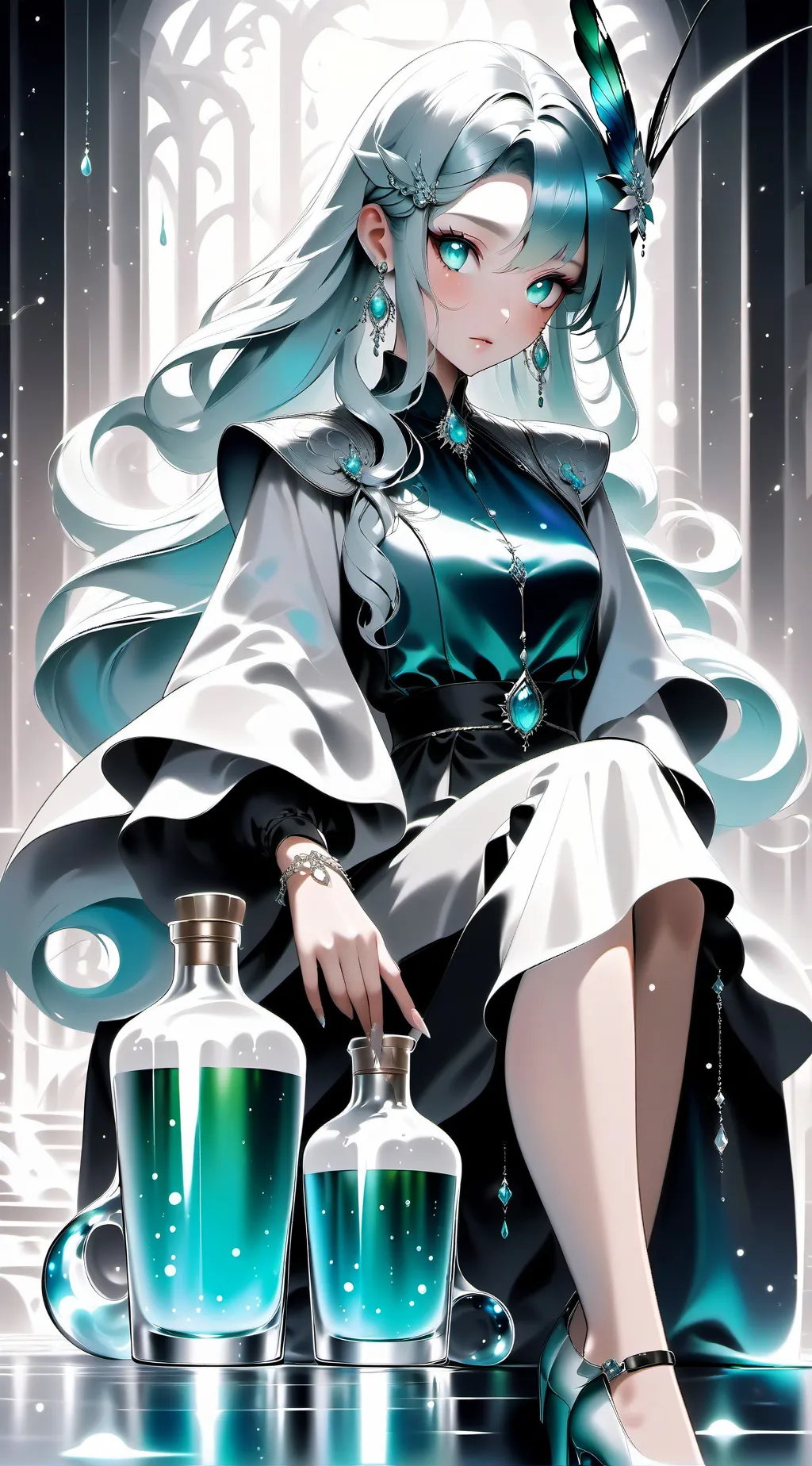 ai character: rainha Luiza background