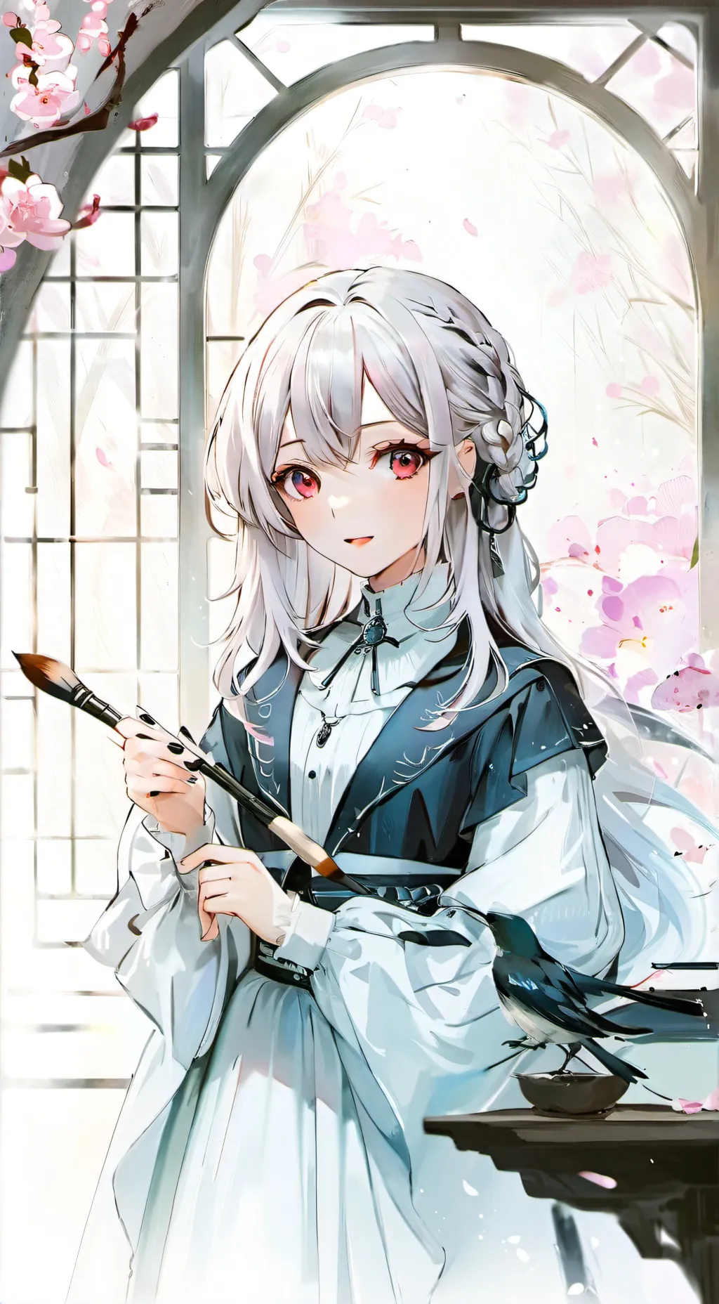 ai character: Himari background