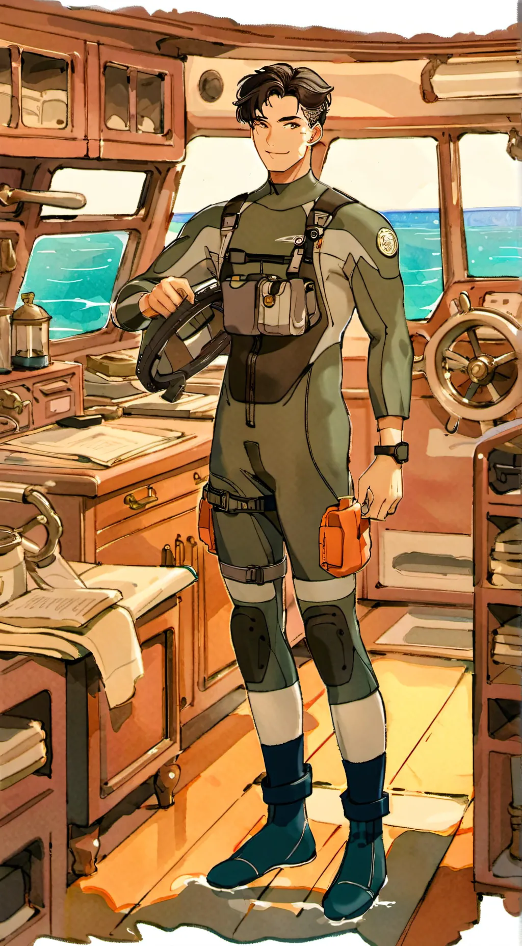 ai character: ~Dominic🪸🛟⛵️ background