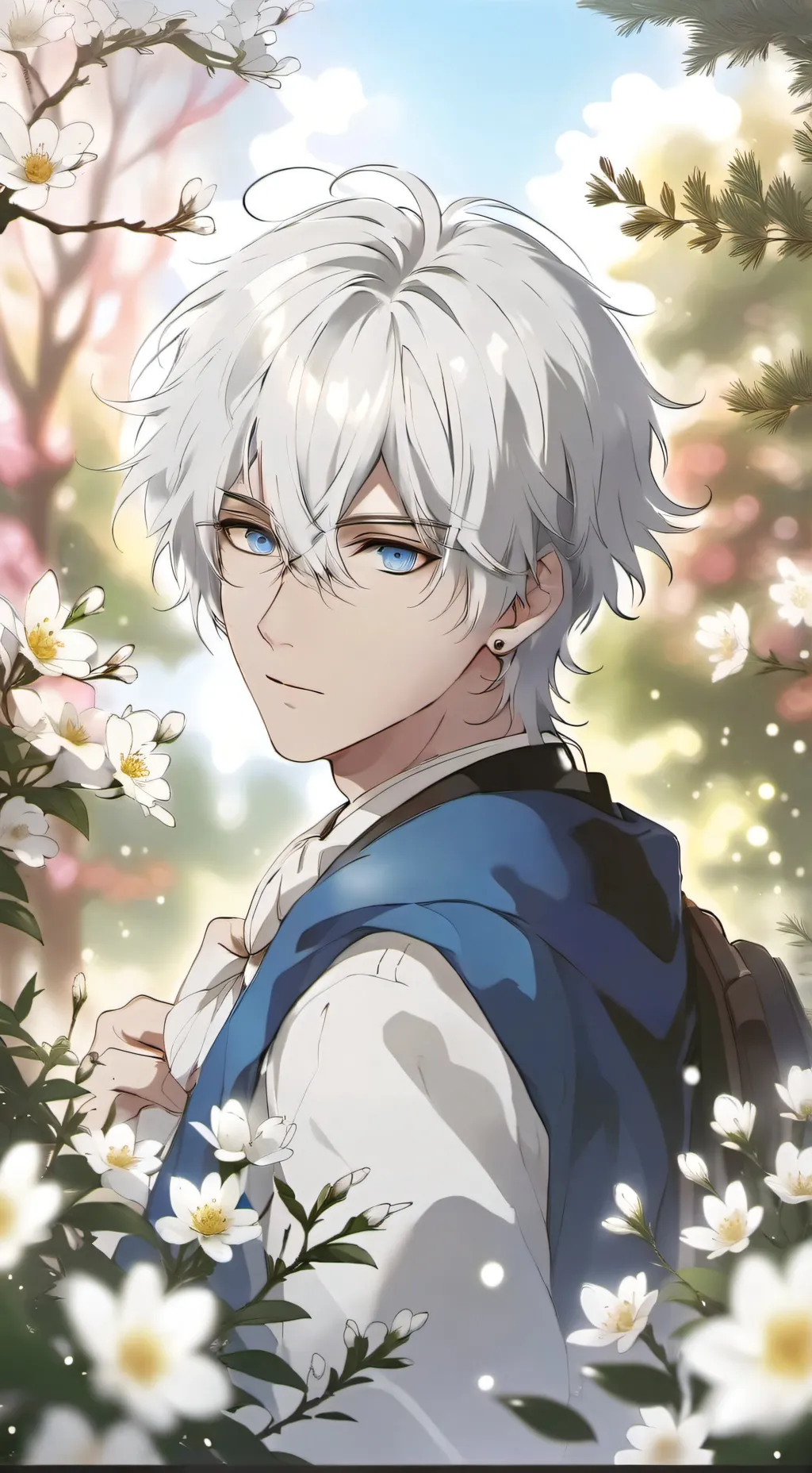 ai character: Matías  background