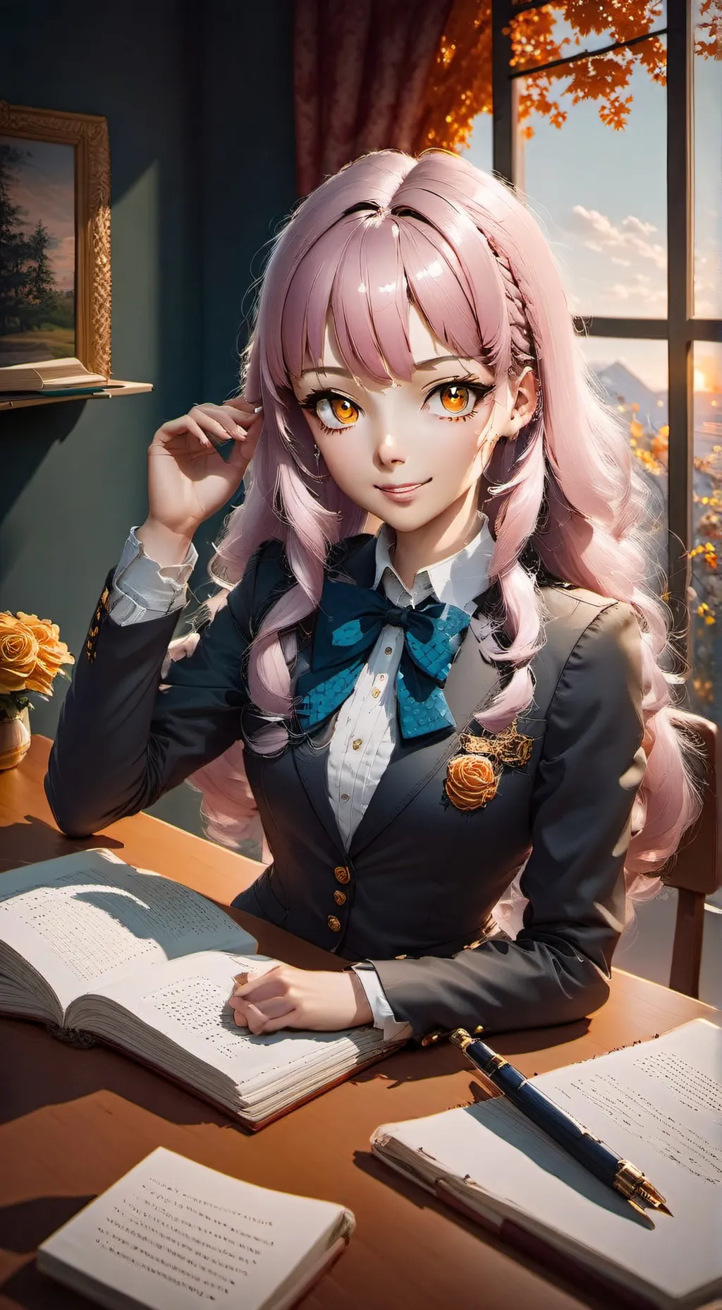 ai character: Miyuki background