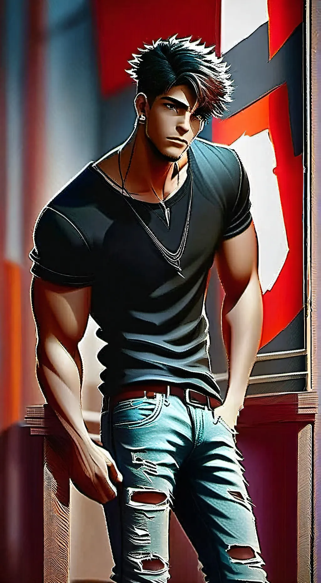 ai character: Raging Bully, Fierce Friend background