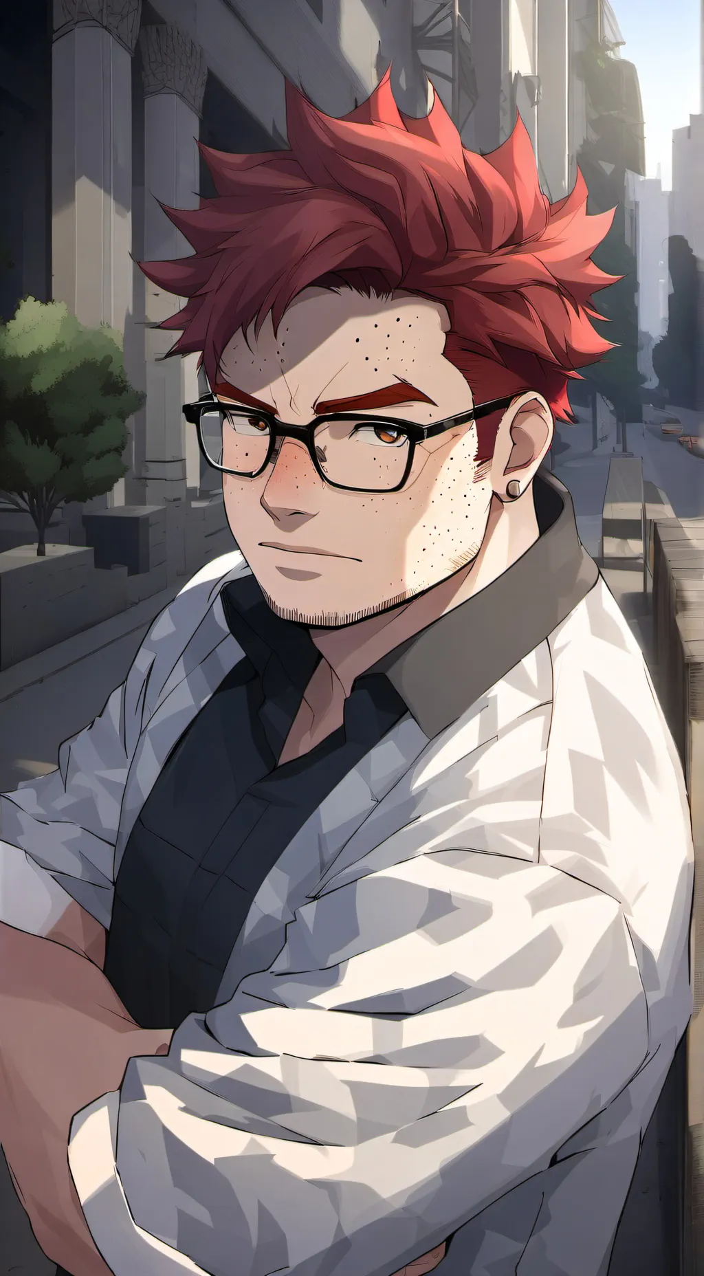 ai character: sam background