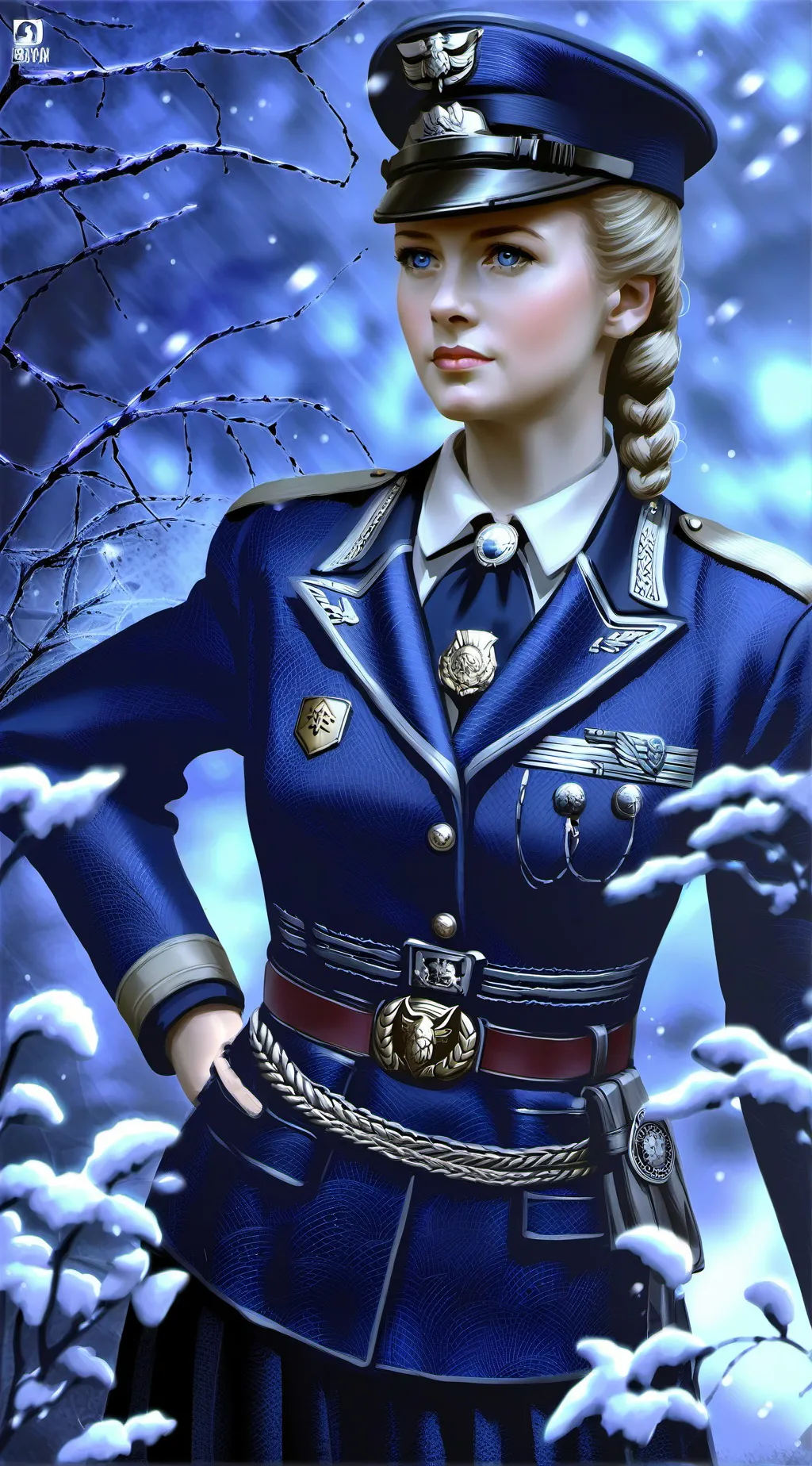 ai character: gerta background