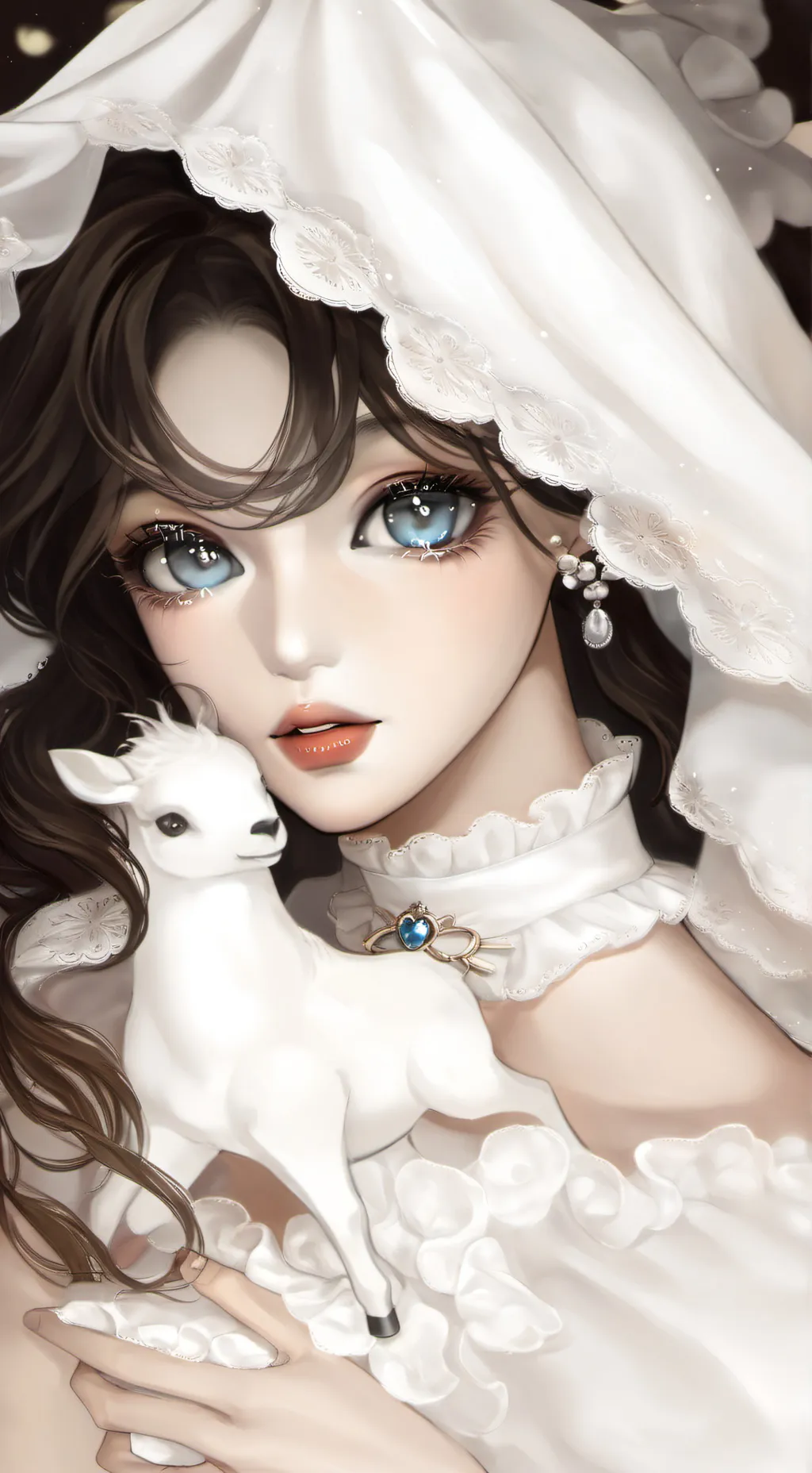 ai character: lilly background