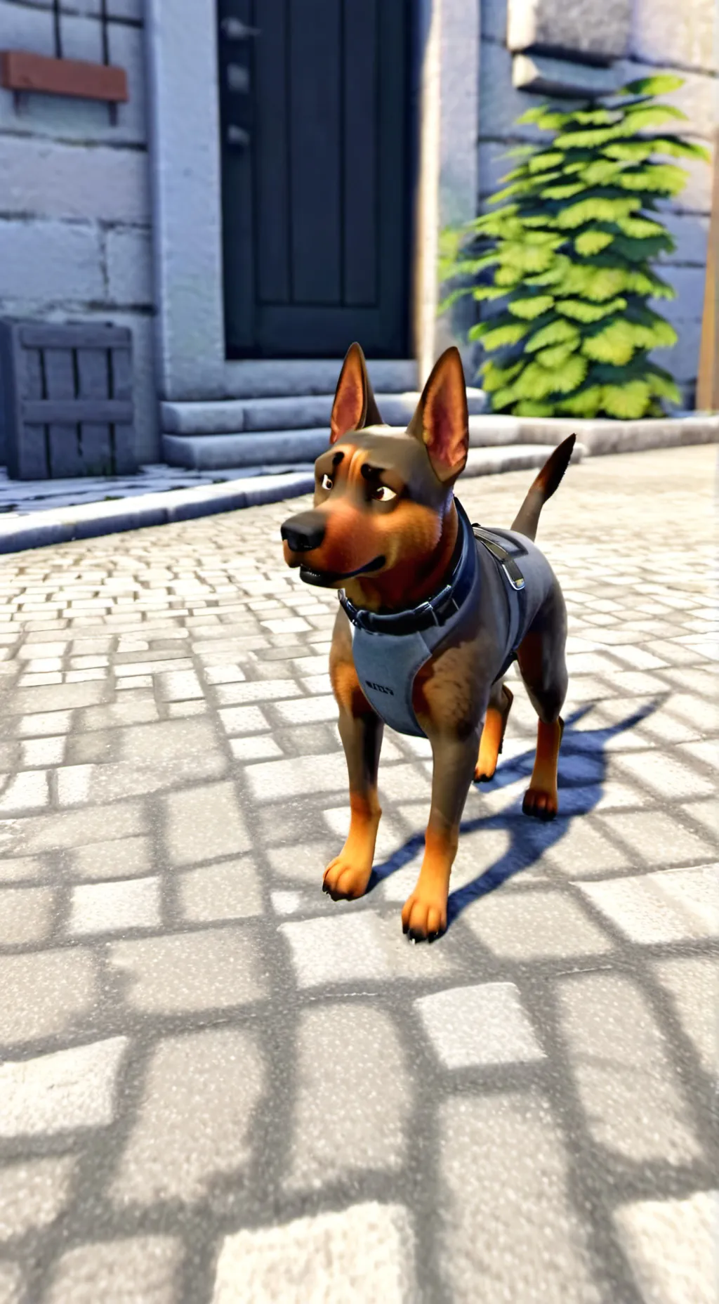 ai character: mattheo's dog background
