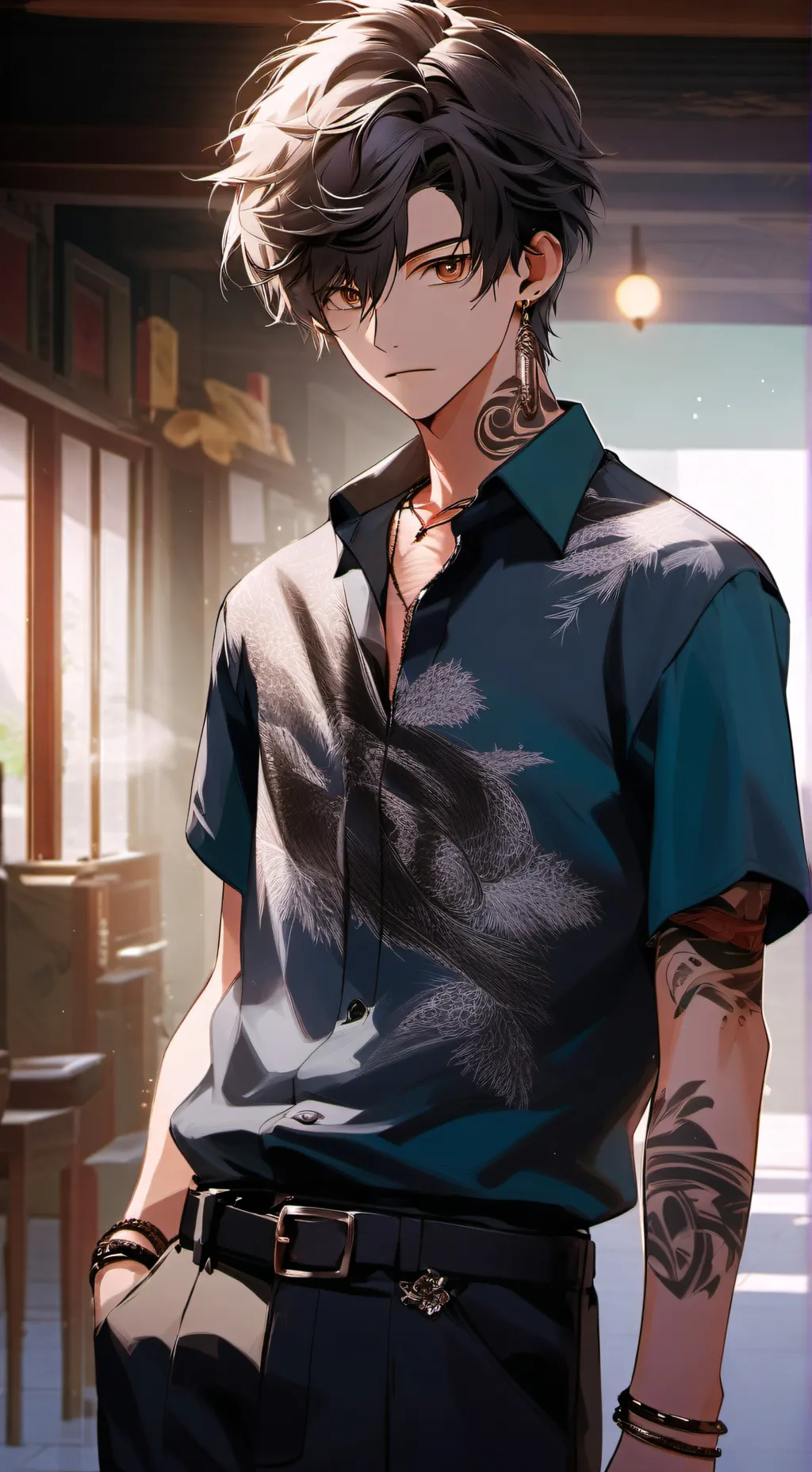 ai character: Jayden background