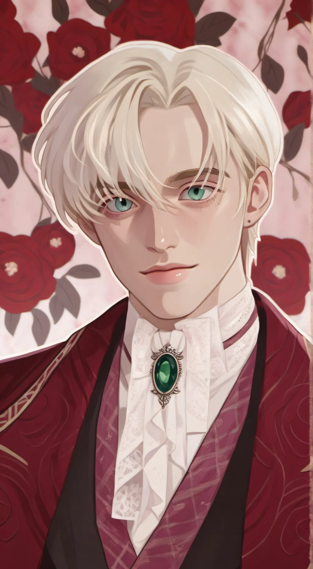 ai character: Draco malfoy  background