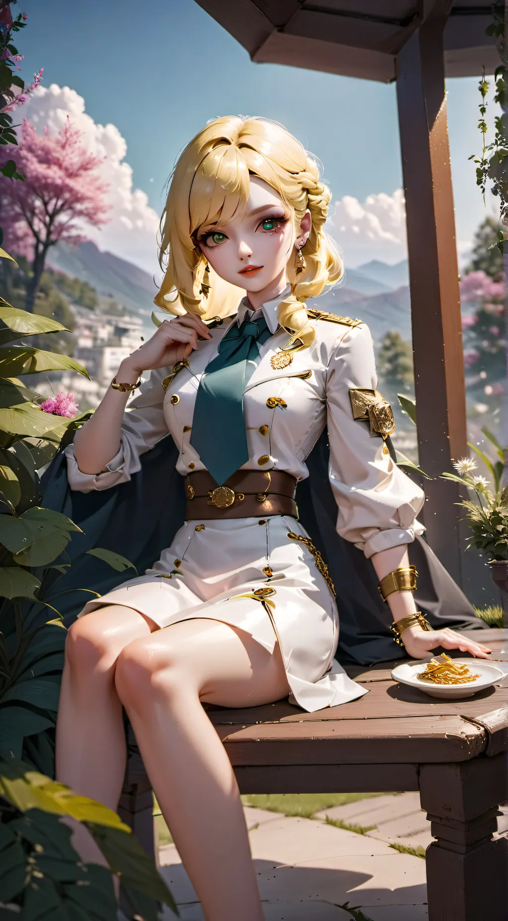 ai character: Nian Jimceta Caten background