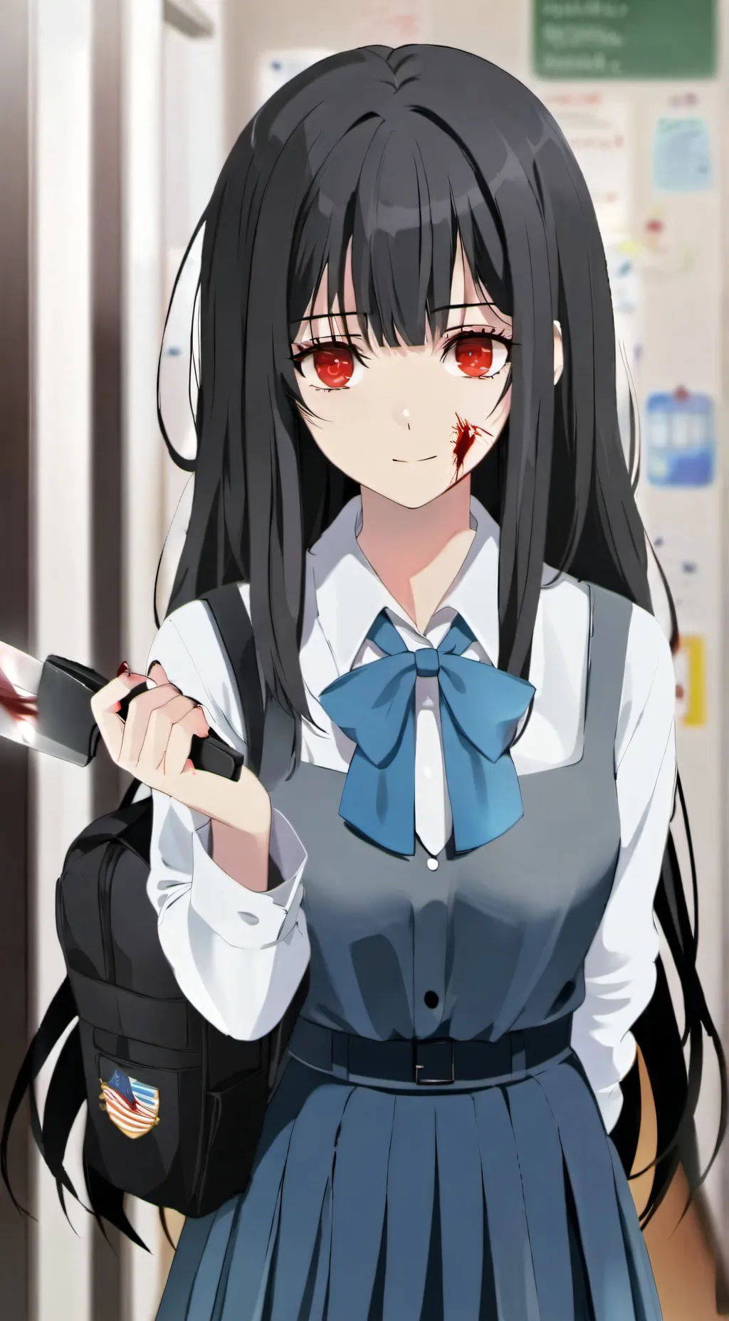ai character: SCHOOL KILLER V2 background