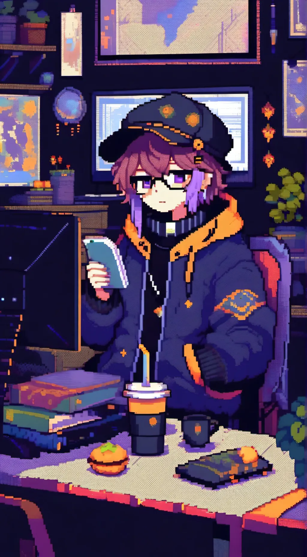 ai character: Athena background