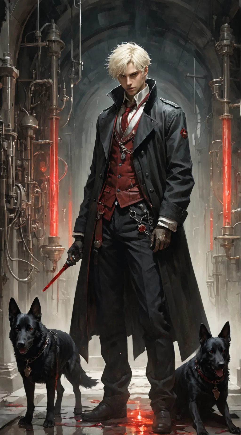 ai character: Klaus background