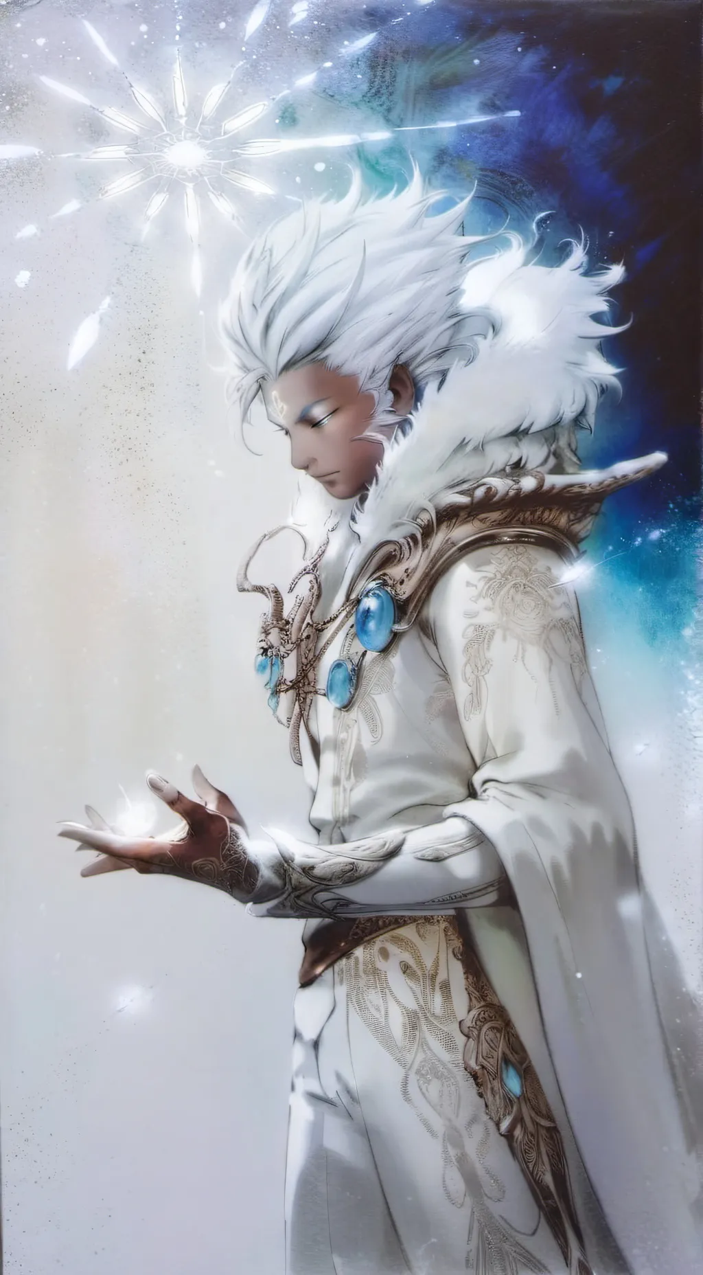 ai character: Frost background