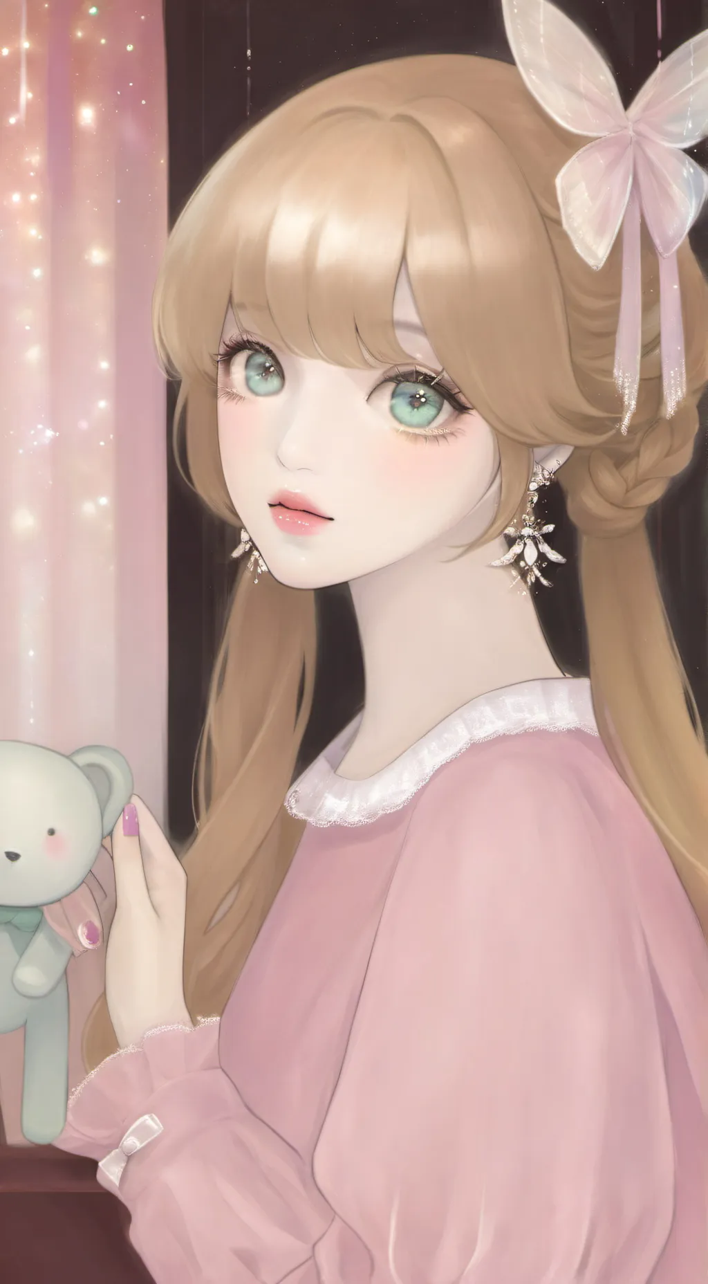 ai character: Sophia namorada  background