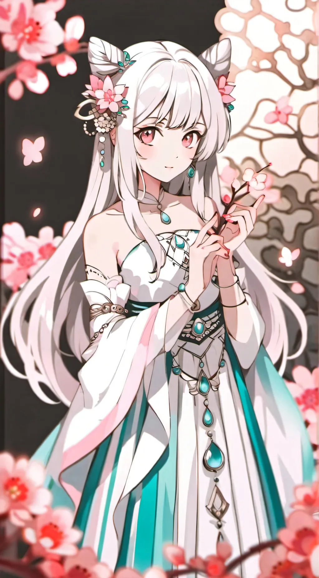 ai character: DANDADAN E KNY?! background