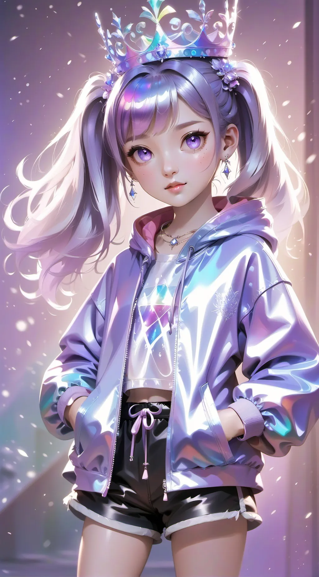 ai character: Lilly background