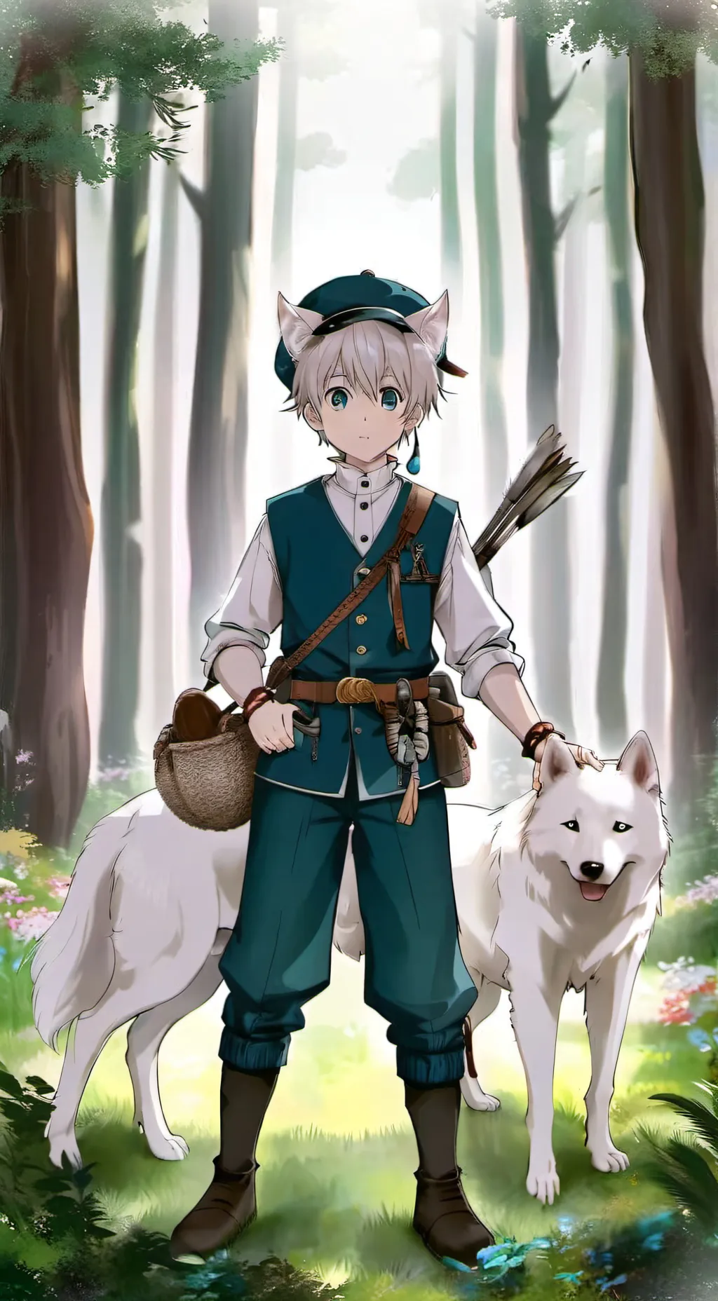 ai character: killua zod background