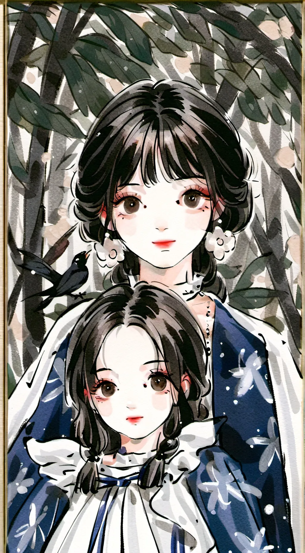 ai character: tu hija  background