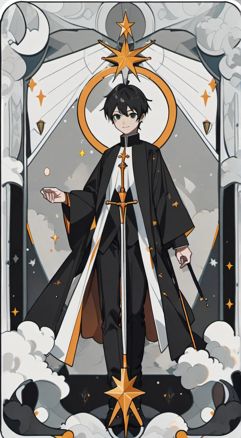 ai character: Demon Slayer background