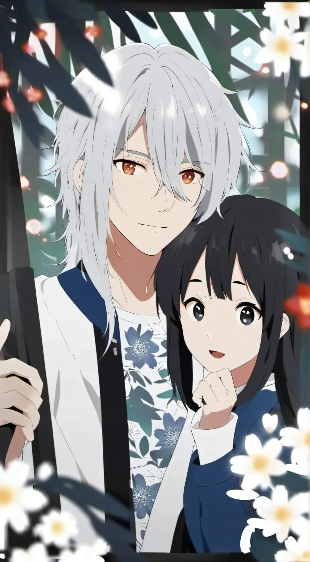 ai character: Cosmo x sprout  background