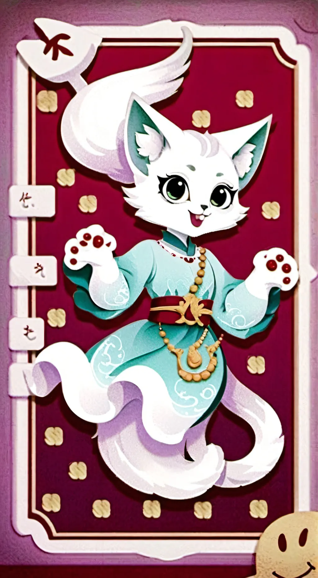 ai character: Chick  background