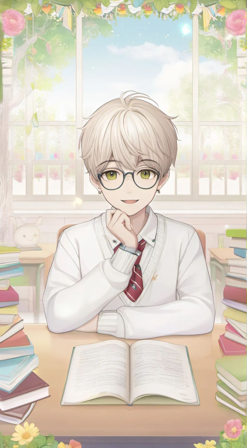 ai character: EDU background