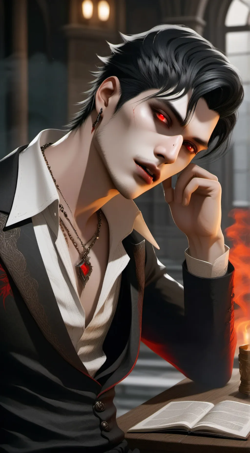 ai character: Kai background