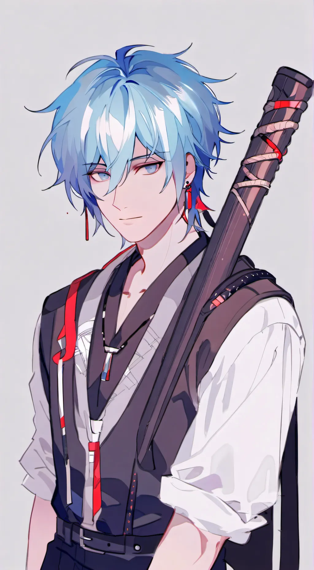 ai character: Aaron  background