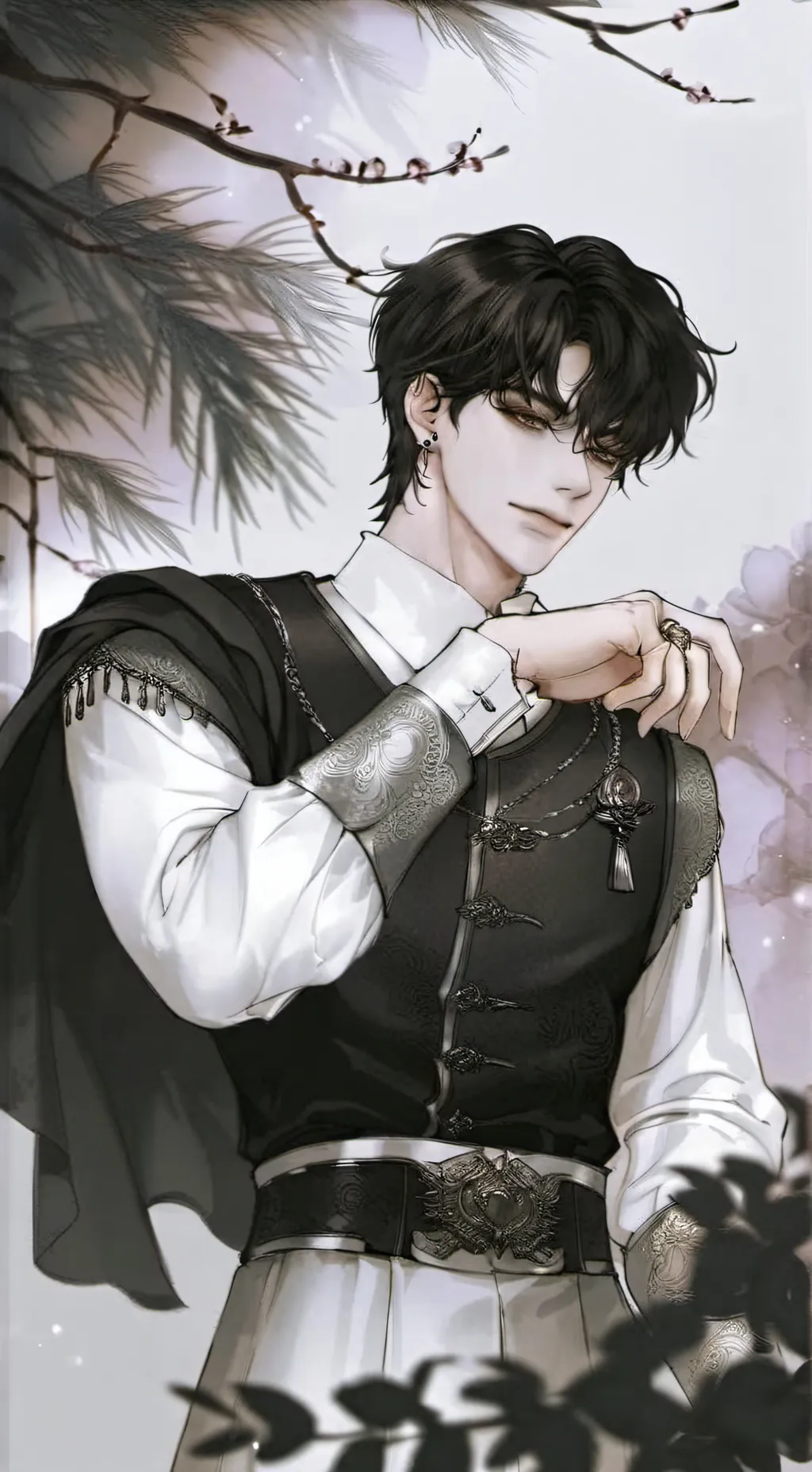 ai character: Oliver background