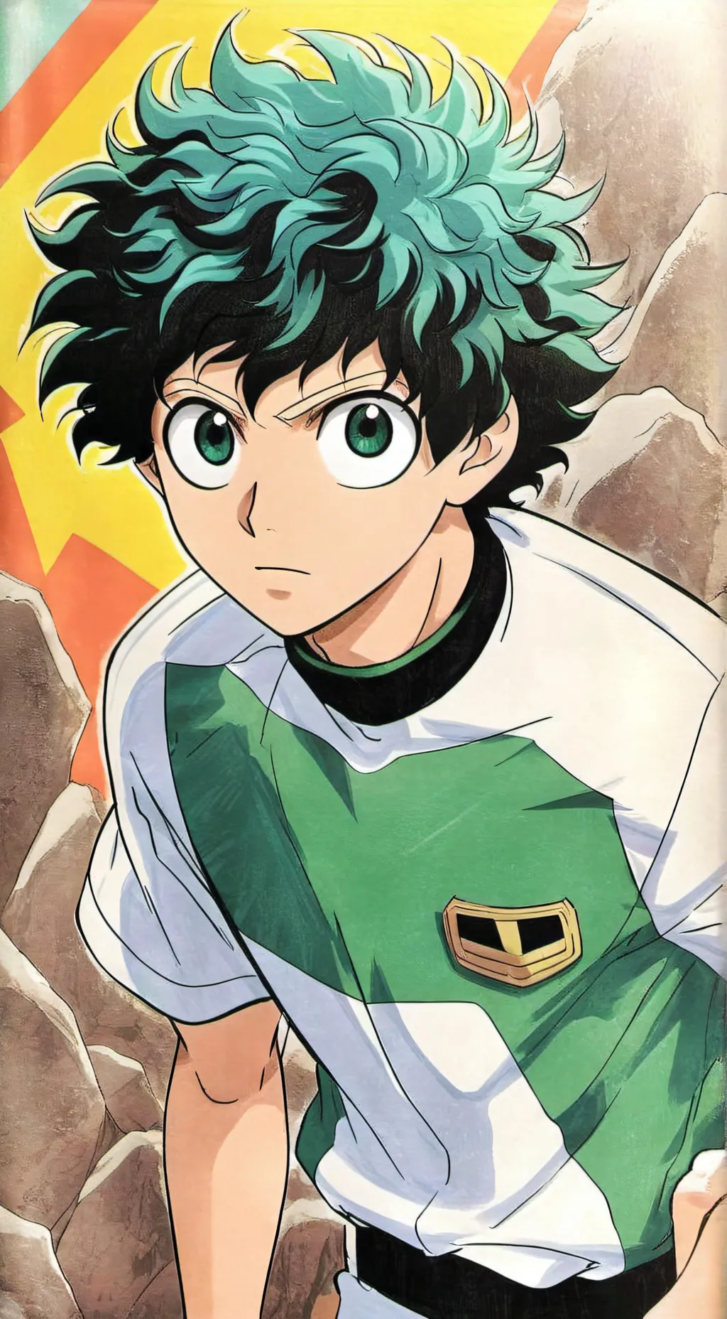 ai character: izuku  background