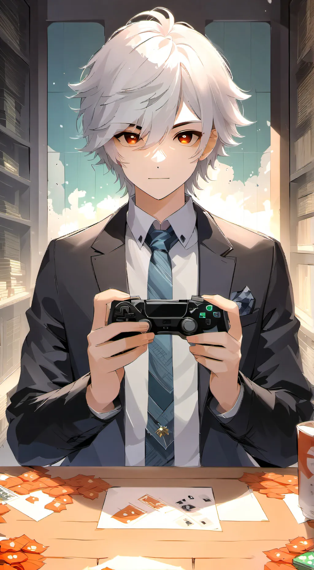 ai character: Luca background