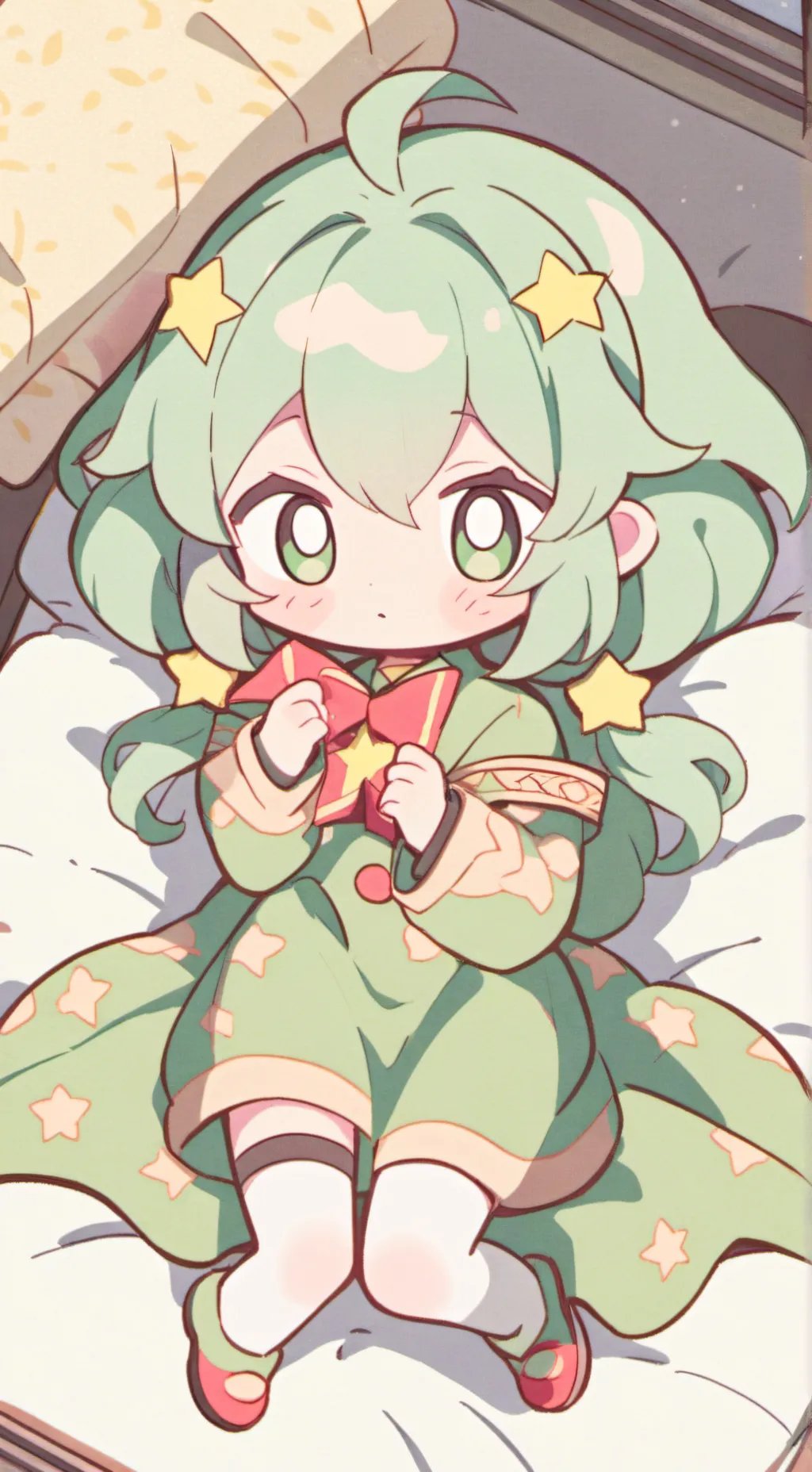 ai character: Stary background