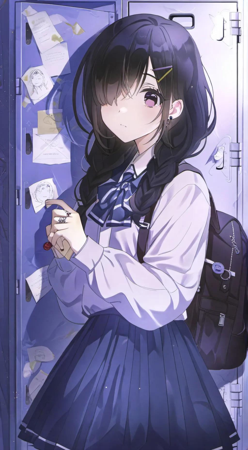 ai character: Lila background