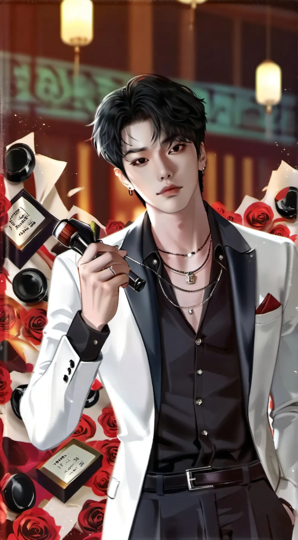 ai character: " jeon Jungkook " background