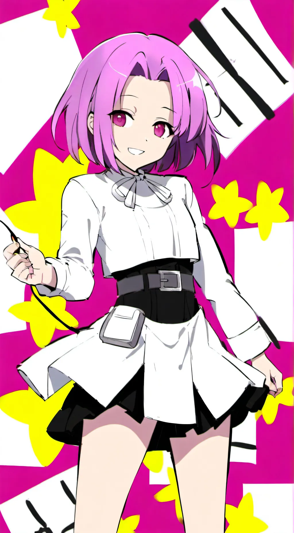 ai character: Emily Kocho  background
