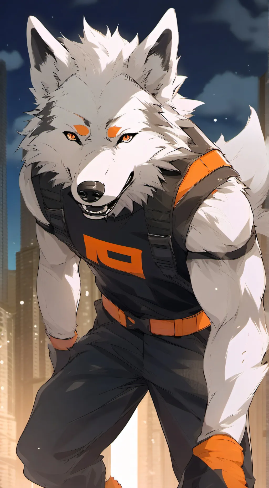 ai character: Brave background