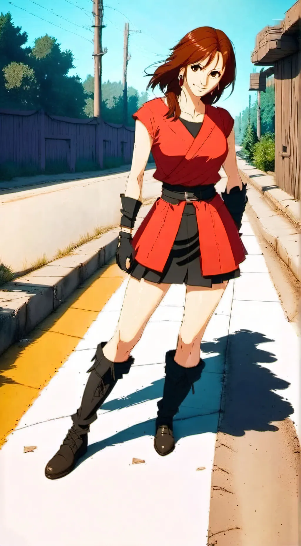 ai character: a-shi  background