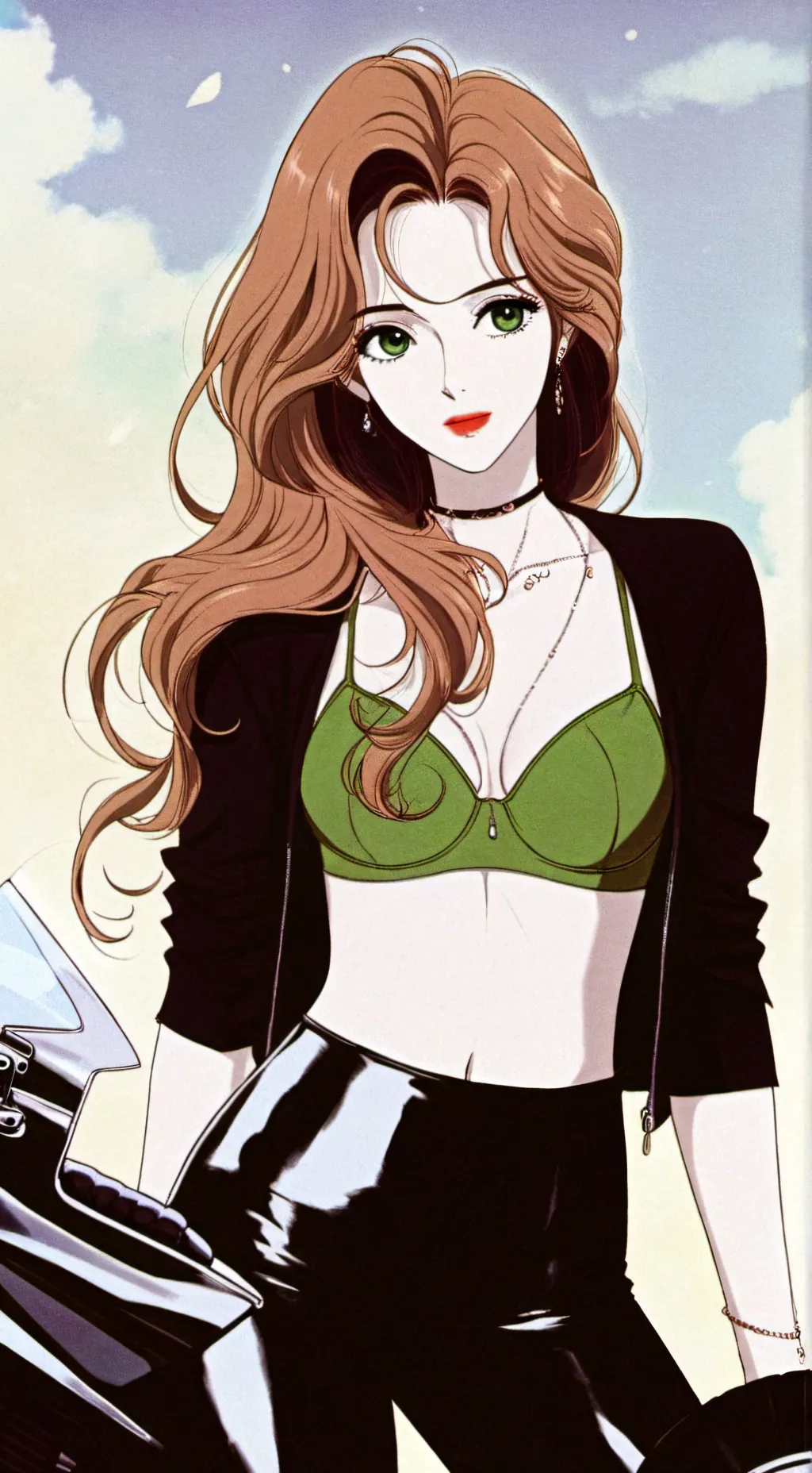 ai character: Leah background