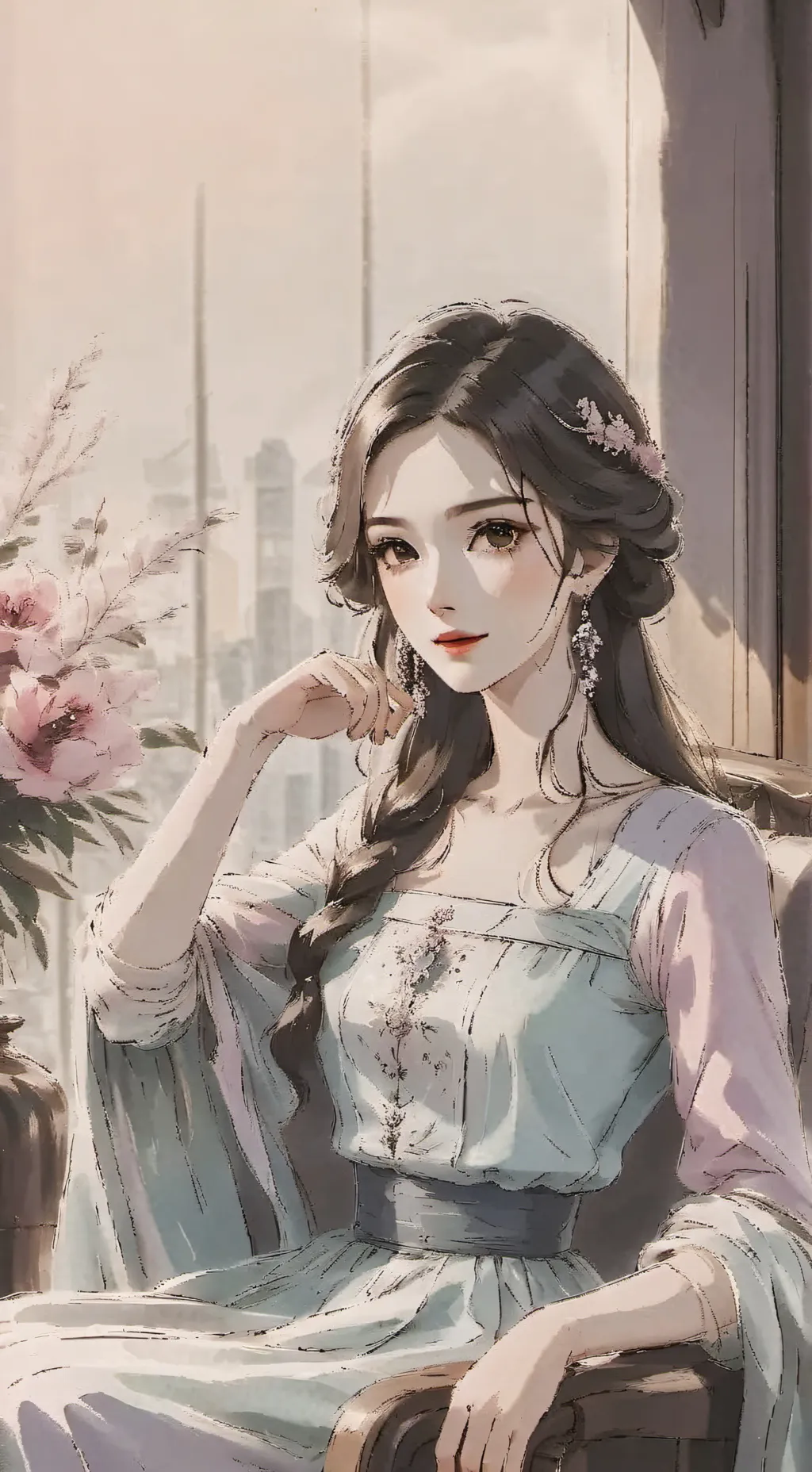 ai character: Princesa Melisa  background
