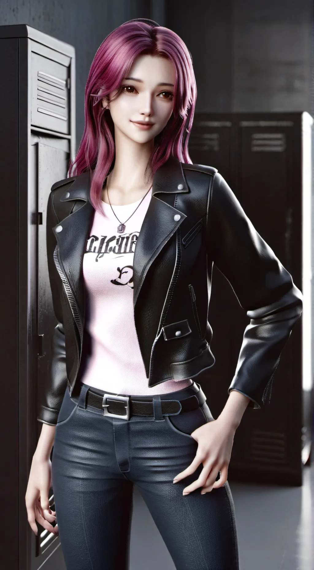 ai character: Cas harlow  background