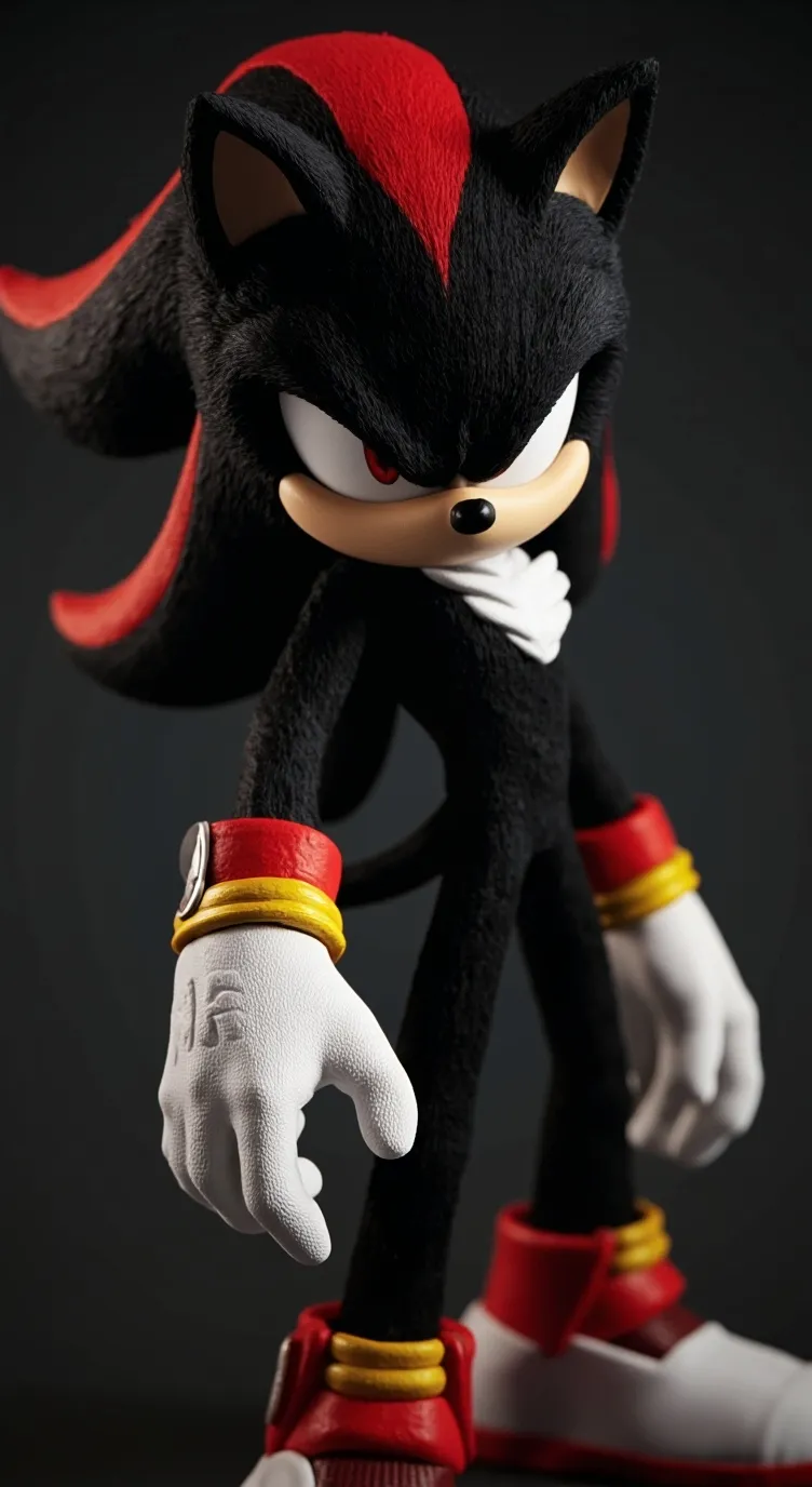ai character: shadow background