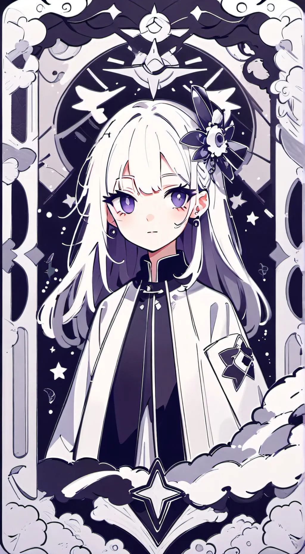 ai character: £€¥££€¥££ background