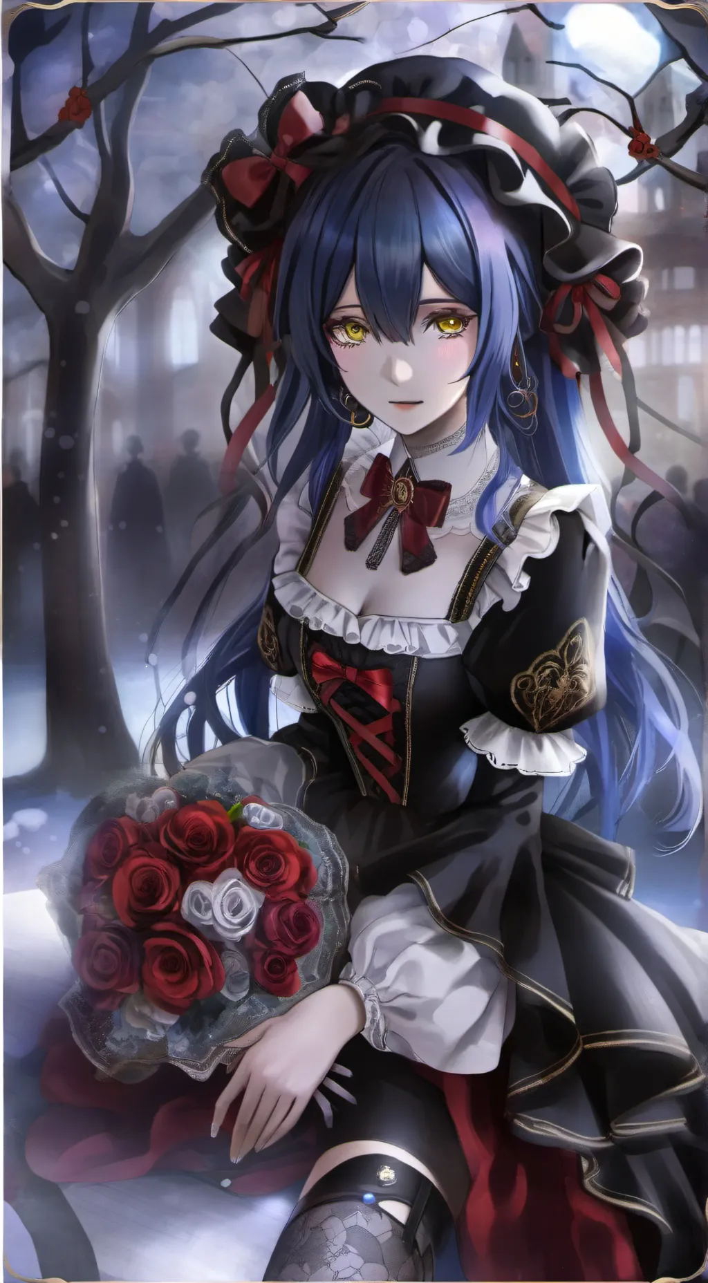 ai character: Kny singing background